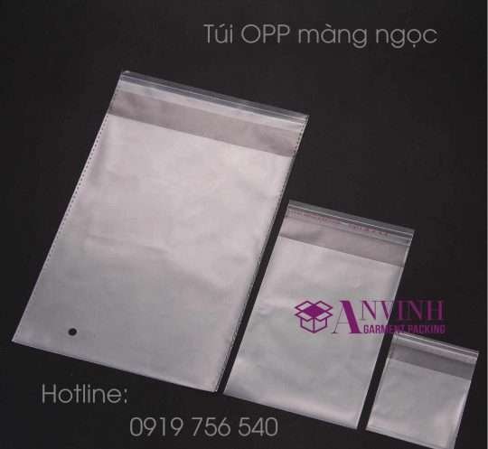 Túi OPP màng ngọc loại tốt giá cạnh tranh